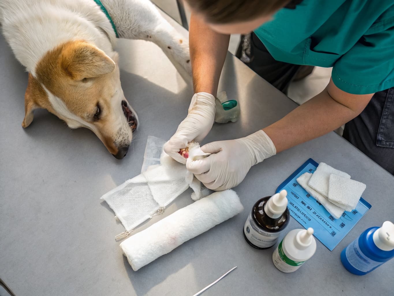 Small Wound Care - holistic pet care service